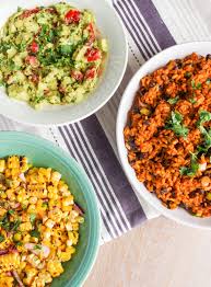 Mexican Rice Grilled Corn Mango Salsa Euphoric Vegan