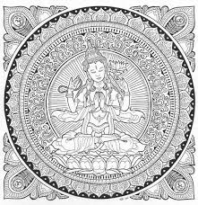 Buddhism is a religion and philosophical system founded c. Epingle Sur Mandala Coloring