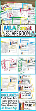 Help Your Students Learn About Mla Format With This Mla Style E Middle School Language Arts Classroom High School English Classroom English Teacher High School