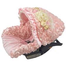 Luxury Baby Pink Petals Infant Car Seat Girl Pink By Shopritzybaby Baby Car Seats Infant Car Seat Cover Pink Infant Car Seat