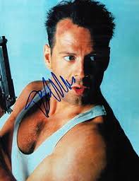 Bruce Willis Signed Photograph