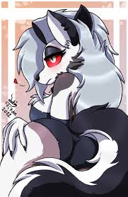 Helluva Boss - Sexy Loona Back Pose V 1 by Joakaha -- Fur Affinity [dot] net