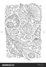 Check spelling or type a new query. Seashell Pattern Art Zentangle Coloring Page For Adults 376526224 Shutterstock Pattern Art Seashells Patterns Art Background