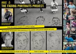 Pp Amnesty International The Fading Portraits Project Promo Portrait Painting Amnesty International Portrait