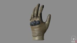 Military Gloves 3d Model Low Poly 3d Models Low Poly 3d 3d Model