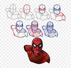 This one is a bit more stylize than realistic style. Medium Size Of How To Draw A Lego Spiderman Step By Spiderman Drawing Ipad Hd Png Download 728x728 1051736 Pngfind