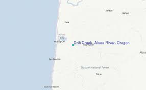 Drift Creek Alsea River Oregon Tide Station Location Guide