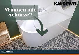 Kurze manschette für waschbecken und badewanne , lange manschette für toilette. Vorteile Und Nachteile Von Badewannenschurzen Badshop Skybad