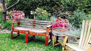 Have you always wondered how to make the most a wooden bench with a summer vibe: 15 Garden Bench Ideas For Your Backyard