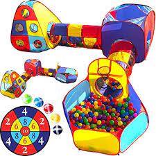 También a la edad de 3 años los niños descubren sus genitales. Amazon Com Playz Juego De 5 Piezas De Gimnasio Para Ninos Con Tienda De Campana Tuneles Y Baloncesto Para Ninos Ninas Bebes Y Ninos Pequenos Con Funda De Almacenamiento Con Cremallera Para