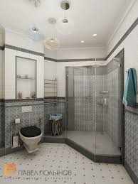 дизайн совмещенного санузла 4 кв м с душевой кабиной Foto Dushevaya Dvuhurovnevaya Kvartira V Neoklassicheskom Stile Zhk Zhiloj Dom Na Pionerskoj 208 Dizajn Interera Vannoj Komnaty Roskoshnye Vannye Komnaty Dom