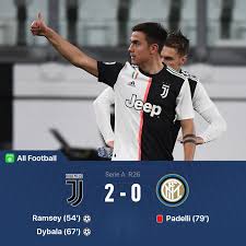 Juventus de la serie a. Juventus 2 0 Inter Dybala Ramsey Seal Derby Win As Bianconeri Return To Top Ghana Latest Football News Live Scores Results Ghanasoccernet
