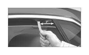 Weathertech side window deflectors, offer fresh air enjoyment with an original equipment look, installing within the window channel. How To Install Weathertech Rear Side Window Deflectors Light Smoke 14 17 Silverado 1500 Double Cab Crew Cab On Your Chevy Silverado Americantrucks