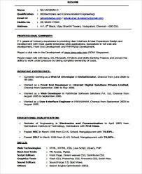 Experience for senior engineer / frontend developer resume. Front End Developer Resume Examples Dalepmidnightpigco Web Developer Resume Resume Template Web Designer Resume