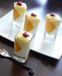 vanilla pannacotta with mango mousse whisk affair mousse recipes mango mousse fancy desserts