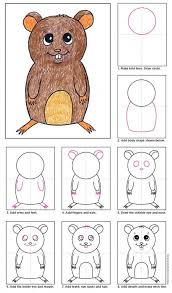 Hamster Art Projects For Kids Lar Dig Rita Bildkonst Rita