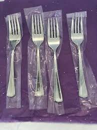 The prices of stainless steel flatware vary considerably depending on these specs and quality, so don't be fooled into. Edelstahl Rostfrei Germany 18 10 Stainless Flatware 8 Salad Dessert Forks Lines 19 95 Picclick
