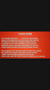Ete Kemige Burundum Yunus Emre Yunus