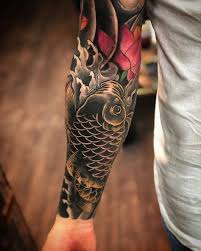 Tattooist Ca H On Instagram Today S Work Rattattat2 Tat Tat2 Tattoo Tattoos Tattooed T Koi Tattoo Sleeve Koi Fish Tattoo Forearm Tattoos