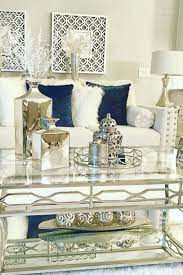 Silver Coffee Table Decor Table Decor Living Room Glam Living Room Decor Living Room Decor Apartment