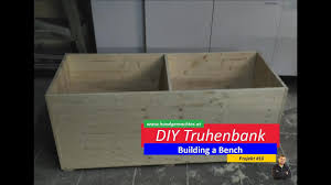 Bauanleitung sitzbank heimhelden von bauanleitung sitzbank mit truhe selber bauen bild. Truhenbank Selber Bauen Youtube