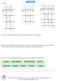 Division For Grade 3 In 2020 Word Problems Teacher Lesson Plans Math Questions