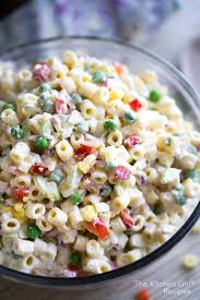 Creamy Macaroni Salad Recipe Recipe Greek Yogurt Recipes Healthy Picnic Foods Classic Macaroni Salad