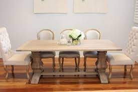 Chateau Hamptons Style Oak Dining Table French Place French Provincial Furniture And Homewares French Provincial Dining Chairs Oak Dining Table Dining Table