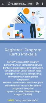 Kartu prakerja adalah sebuah kartu yang digalangkan dalam rangka program pelatihan dan pembinaan warga negara indonesia yang belum memiliki keterampilan. Task 17710 Hoaks Prakerja Hoax Clearing Center Dashboard