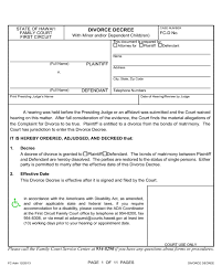 To access a divorce record, the new jersey state vital records office is not an option. 2021 Divorce Decree Form Fillable Printable Pdf Forms Handypdf