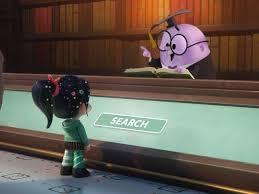 Vanellope And The Search Bar In Wreck It Ralph 2 Vanellope Vanellope Von Schweetz Princesas Disney