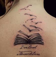 Wipe off any excess powder that doesn't stick to your skin. Best 35 Literary Book Tattoos Ideas For Men