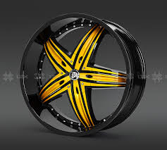 Black And Yellow Truck Rims Diablo Wheel Deablo Wheels Wheel Wheels Custom Wheel Luxury Luxury Wheels Com Imagens Rodas Esportivas Roda Motos