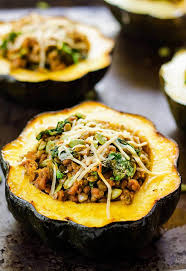 Stuffed Acorn Squash Recipe High Protein Vegan Recipes High Protein Vegan Vegan Thanksgiving Recipes