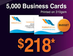 Bring your card design, logo, images or choose from thousands of templates. 5 000 X Business Cards 310gsm