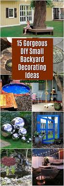 Start by mounting the curtain hanging wire onto two trees. 15 Gorgeous Diy Small Backyard Decorating Ideas Diy Crafts