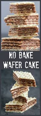 Balkan No Bake Wafer Cake Balkan Lunch Box Recipe Wafer Cake Recipe Croatian Recipes Recipes