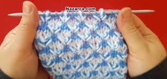 Citir Cicekler Orgu Modeli Turkce Videolu Anlatimli Ornek Nazarca Com Baby Knitting Patterns Orgu Ilmekleri Orgu