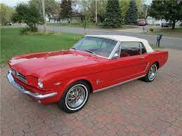 1965 Ford Mustang Convertible Barrett Jackson Auction Company Ford Mustang Convertible Mustang Convertible Ford Mustang