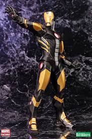 Black And Gold Iron Man Suit Kotobukiya Is Making A Black And Gold Iron Man Statue With Images Iron Man Avengers Marvel Now