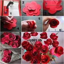 Diy Membuat Beberapa Jenis Bunga Mawar Dari Kertas Do It Yourself Club Iyaa Com Tutorial Bunga Kertas Bunga Kertas Tisu Bunga Kertas