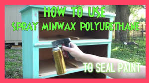 Purchases made through these links may earn me a small commission at no additional cost to you. Minwax Polyurethane Spray Chalk Paint Hack Seal Chalk Paint The Easy Way Wax Alternative Hack Youtube