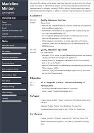 Also, take a look at the premium operations resume templates designed by our professional resume writers at hiration. Quality Assurance Qa Resume Sample And 25 Writing Tips