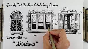 Disabling windows ink option here since my pen lost pressure with it. Pen Ink Urban Sketching Series Windows Draw With Me Youtube