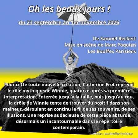 &Agrave; VOIR SAISON 2026/2027 - TH&Eacute;&Acirc;TRE DE LA PORTE SAINT-MARTIN, TH&Eacute;&Acirc;TRE DU  PETIT SAINT-MARTIN, LES BOUFFES PARISIENS 🎭🌿 D&eacute;couvrez les pi&egrave;ces  recommand&eacute;es par Petite Colette, que vous pourrez en septembre aux Th&eacute;&acirc;tre