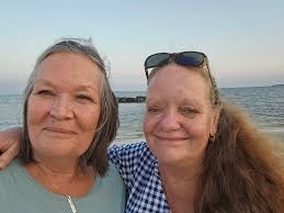 Avalon, NJ beach day with a bestie