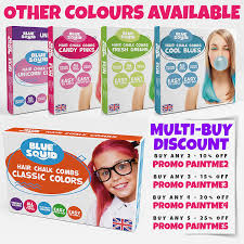 Temporary hair color wil help alleviate your concerns and give you the freedom to have fun with all the new trends! Buy Hair Chalk For Girls Pink 4pcs Blue Squid Pink Hair Dye Combs 4 Two Tone Pink Temporary Hair Color For Kids Washable Hair Dye Teenage Girls Gifts Ideas Age 6 7
