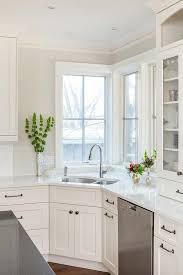 In this example, an otherwise unusable kitchen corner has been filled with a practical use. 20 Best Corner Kitchen Sink Designs For 2021 Pros Cons Decor Home Ideas