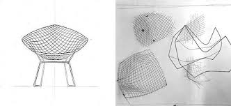 It Began With A Sketch Inspiration In 2020 Bertoia Chair Harry Bertoia Chair Bertoia