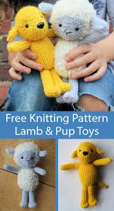 Easy knitting patterns for beginners along with written and video instructions. Sheep And Lamb Knitting Patterns In The Loop Knitting